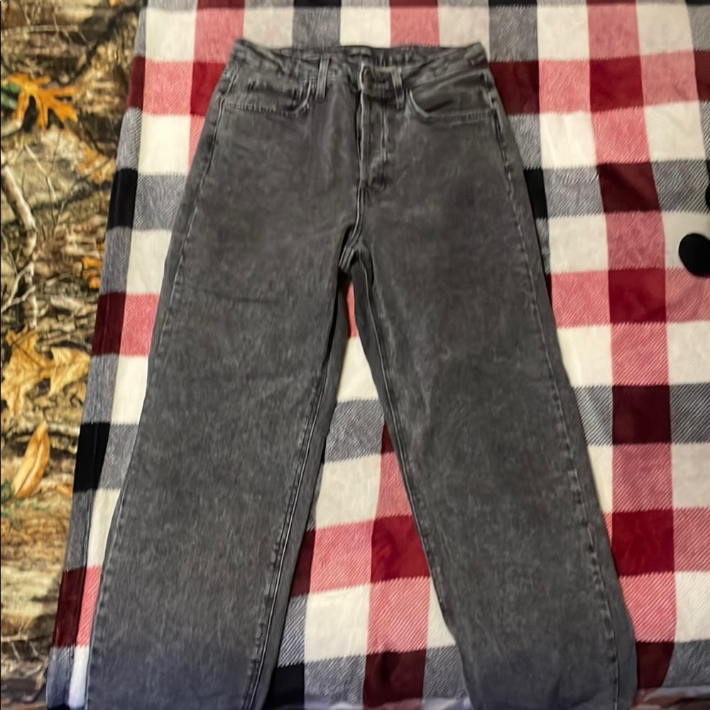 Gray Denim Jeans